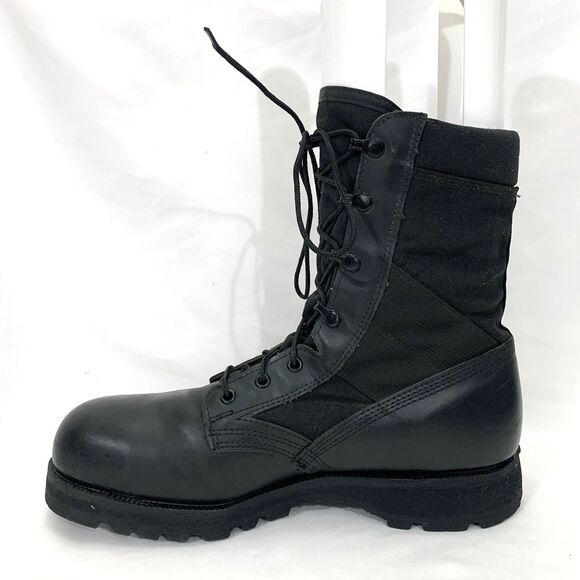 Belleville USA Black Leather/Gore-Tex Enforcement Duty Combat Boots Men Size 11R main image 8